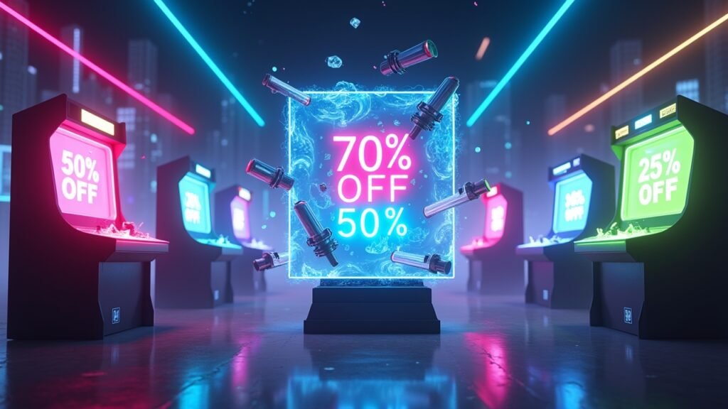 Gaming discount percentages