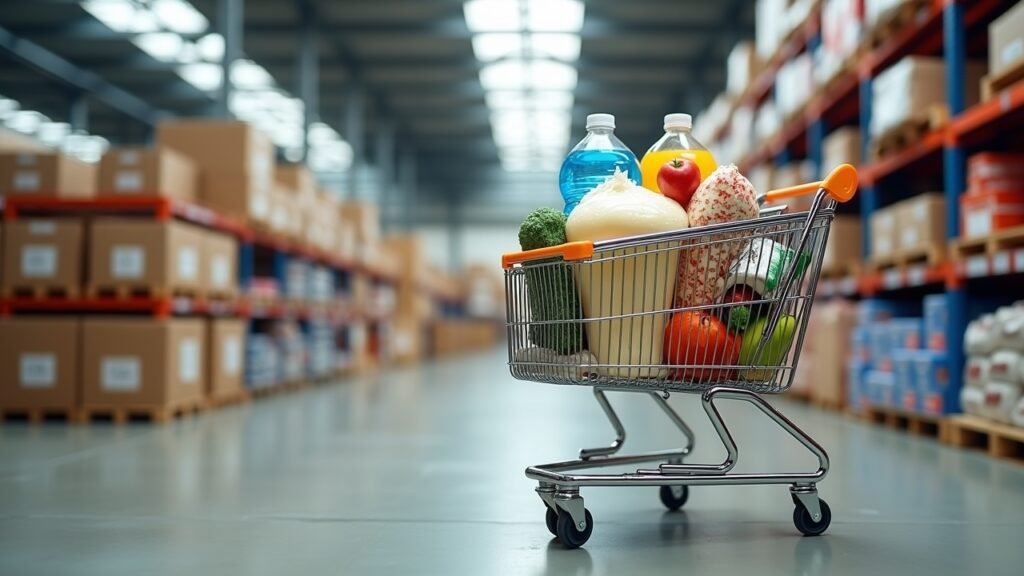 Bulk shopping cart